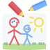 Traços, sons, cores e formas